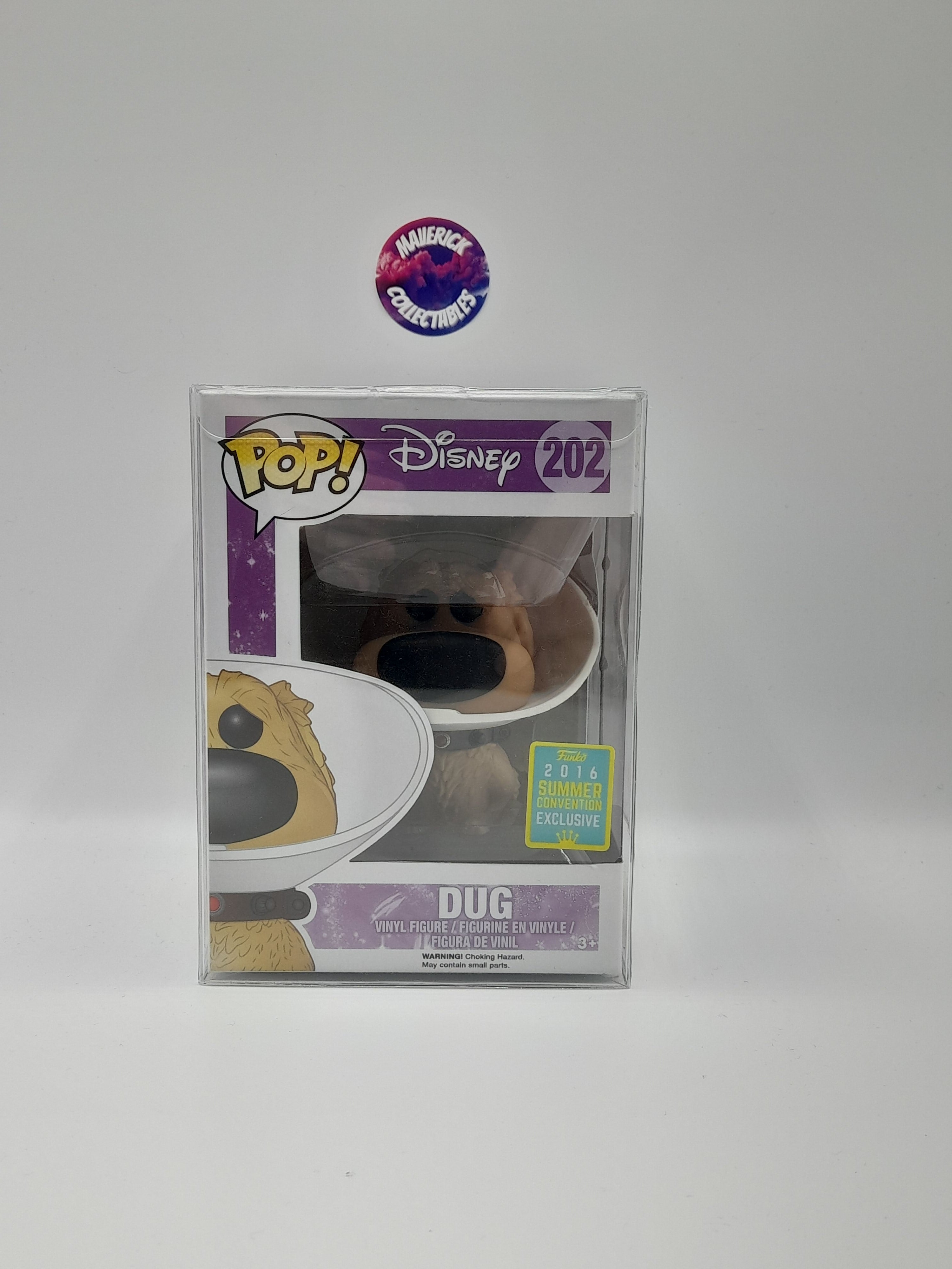 #202 Dug (Cone of Shame) slight damage Disney – MaverickCollectables